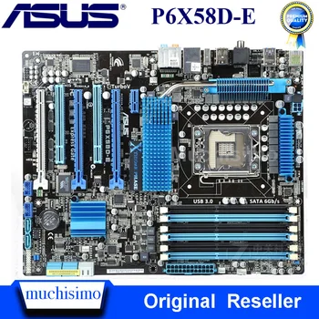 X58 дънна Платка Asus P6X58D-E Core i7/Core i7 Extreme LGA 1366 24 GB DDR3 Оригиналната настолна X58 дънна платка 1366 Asus P6X58D-E ATX