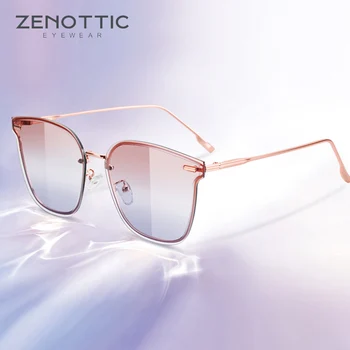 ZENOTTIC Модни Градиентные Поляризирани Очила Дамски Луксозни Маркови Тенденция Слънчеви очила с UV400 За Управление на Океанските Нюанси Слънчеви Очила