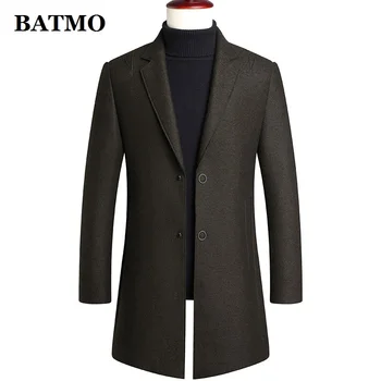 BATMO 2020, ново записване, есенно-зимния мъжки тренч от 100% вълна, мъжки вълнени якета, KBLCPB02
