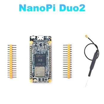 Nanopi DUO2 Разработена такса 512 М DDR3 Allwinner H3 Cortex-A7 Wifi Bluetooth Модул Ubuntucore Ин Приложения