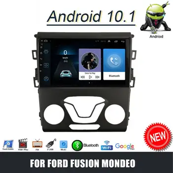2 Din Android 10,1 Кола DVD-Плейър, Радио, Wifi Стерео Bluetooth GPS Навигация за Ford Fusion Mondeo Автомобилен Мултимедиен MP5 Плейър