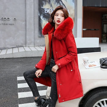 2021 нов стил, стеганая сако, дамско сако, със средна дължина, дебела стеганая яке, ежедневни корея яке с талия