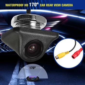 новата Автомобилна Камера за Обратно виждане Автомобили Резервната Камера за Заден Ход Парковочная Резервно Помещение IP68 Водоустойчив Прозрачен 170 ° Здрава Малката Камера за Задно виждане