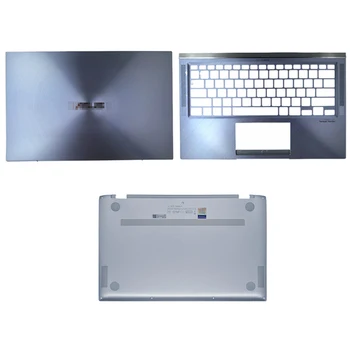НОВ Лаптоп и LCD Дисплей на Задната част на Кутията/Акцент За Ръце главни Букви/Долната Капак За ASUS ZenBook 14 UM431D RM431D UX431F UM431DA BX431 Горната част на Задната част на Кутията