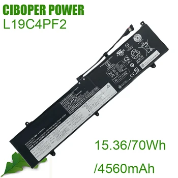 CP Природна Батерия за лаптоп L19C4PF2 5B10X18187 L19M4PF2 SB10X18189 SB10X18190 70Wh/4560 ма за Yoga 7-15IMH05 S750-15 Серия