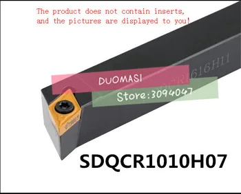 SDQCR1010H07 10*10 мм и Метален Струг Режещи Инструменти Струг с ЦПУ Стругове инструменти Външен Притежателя на Струг инструмент от S-Тип SDQCR/L