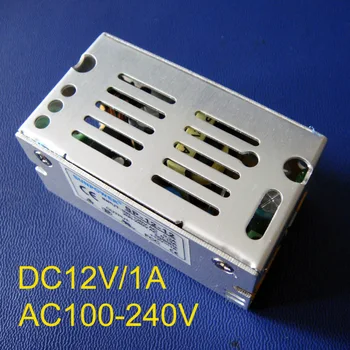 12V-1A-12W led импулсно захранване, 1A/DC12V, вход 85-265 ac, изход за захранване 12v dc CE, ROSH Безплатна доставка на 5 бр./лот