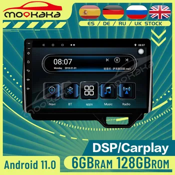 128 GB За Honda N-BOX II 2 JF3/4 2017 - 2021 Автомобилно радио GPS Навигация Android 11 Carplay Стерео Главното Устройство Мултимедиен DVD-плейър