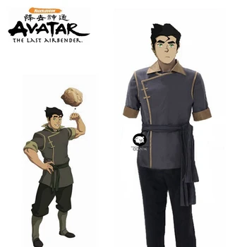 Аниме Avatar Последния Магьосник Въздух Болин Cosplay Костюм Пълен Комплект За Поръчка На Всякакви Размери