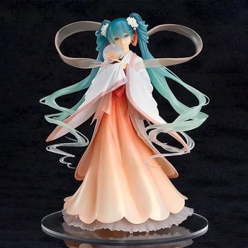 Фигурка Хацунэ Мику Голям размер Harvest Moon Ver. Принцеса Мику PVC Статуята са подбрани Модел Кукли Декор, Играчки за Деца, Подарък