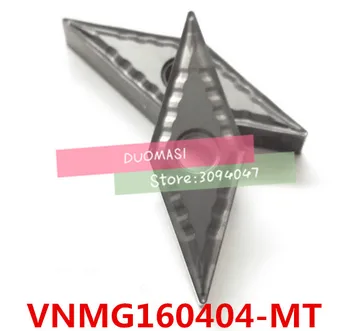 Безплатна доставка, керамично острие, металокерамични поставяне nc VNMG160404-MT, обработка и висока степен на завършеност, поставяне на MVJNR/MVVNN
