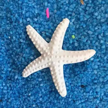 Мини-Украшение Интериор Изкуствена Морска Звезда Цветна Смола Изкуствена Морска Звезда Морска Звезда Настолни Антикорозионна Аквариуми Морски Звезди