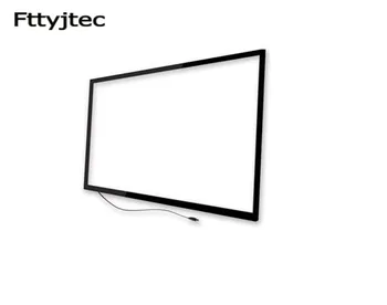 Fttyjtec 21,5 инча инфрачервен сензорен екран за наслагване на 10 точки multi IR сензорна рамка usb сензорен панел за led монитор