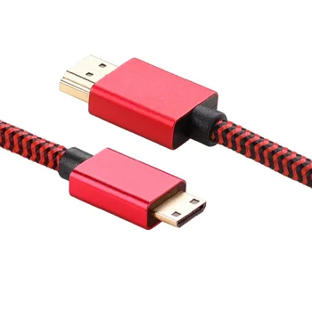 Съвместим с HDMI кабел, Mini-HDMI кабел с висока разделителна способност Кабел за tablet PC Кабел за ТЕЛЕВИЗОР, проектор