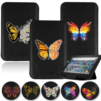 Калъф за таблет с пеперуда за Samsung Galaxy Tab A7 T500 / A7 Lite 8.7 Тема Магнитна Капачка, за да Tab A 7.0/8.0/8.4/10.1/10.4( T500)/10.5