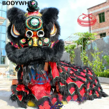 Талисман Костюм танц черен лъв на Мао Наньши е с костюм за двама възрастни на китайската народна изкуство