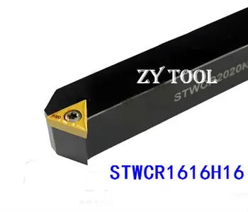 STWCR1616H16 16*16 мм и Метален Струг Режещи Инструменти Струг с ЦПУ Стругове инструменти Външен Притежателя на Струг инструмент от S-Тип STWCR