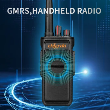 5 W Водоустойчива IP67 Преносима Радиостанция на Далечни разстояния Chierda G32 Преносимо Радио на 5 км Обновяване на Любителски Радио UHF/VHF Комуникатор Gmrs радиостанции
