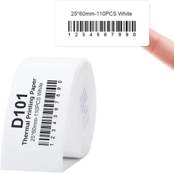 D101 210PCS Принтер Самозалепващи Етикета Мулти Спецификация Класификация на Етикета Термоэтикетка Стикер Източване на Маслото
