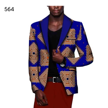 Модерен Мъжки Мъжки Сака с Принтом в африканския стил, Празнични Блейзери, Индивидуални Африкански Мъжки Блейзери, Африканска Сватба облекло за мъже