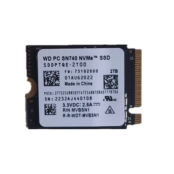 Нов Твърд диск SN740 2 TB M. 2 NVMe 2230 PCIe4.0x4 SSD диск за лаптоп Microsoft Surface ProX Surface 3 Steam Deck