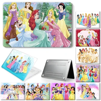 Калъф За лаптоп, Disney Princess, за Macbook Air 11 2018 2020 13 Touch Bar ID Pro 13 15 16 Retina 15 13 12 инча