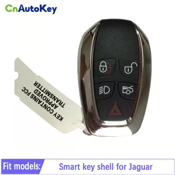 CS025004 Умно Дистанционно на Ключа на Автомобила Калъф За Jaguar 5 бутона